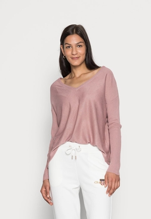 Pulls Anna Field RELAXED V NECK Violette Femme | EXF-9603884